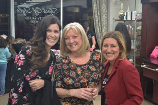 Popular hair salon, Shock of Style, celebrates its 15th year in business Celebrating 15th (L to R) Holly Covarrubias, Tammi Madrigal and Nina Avina.